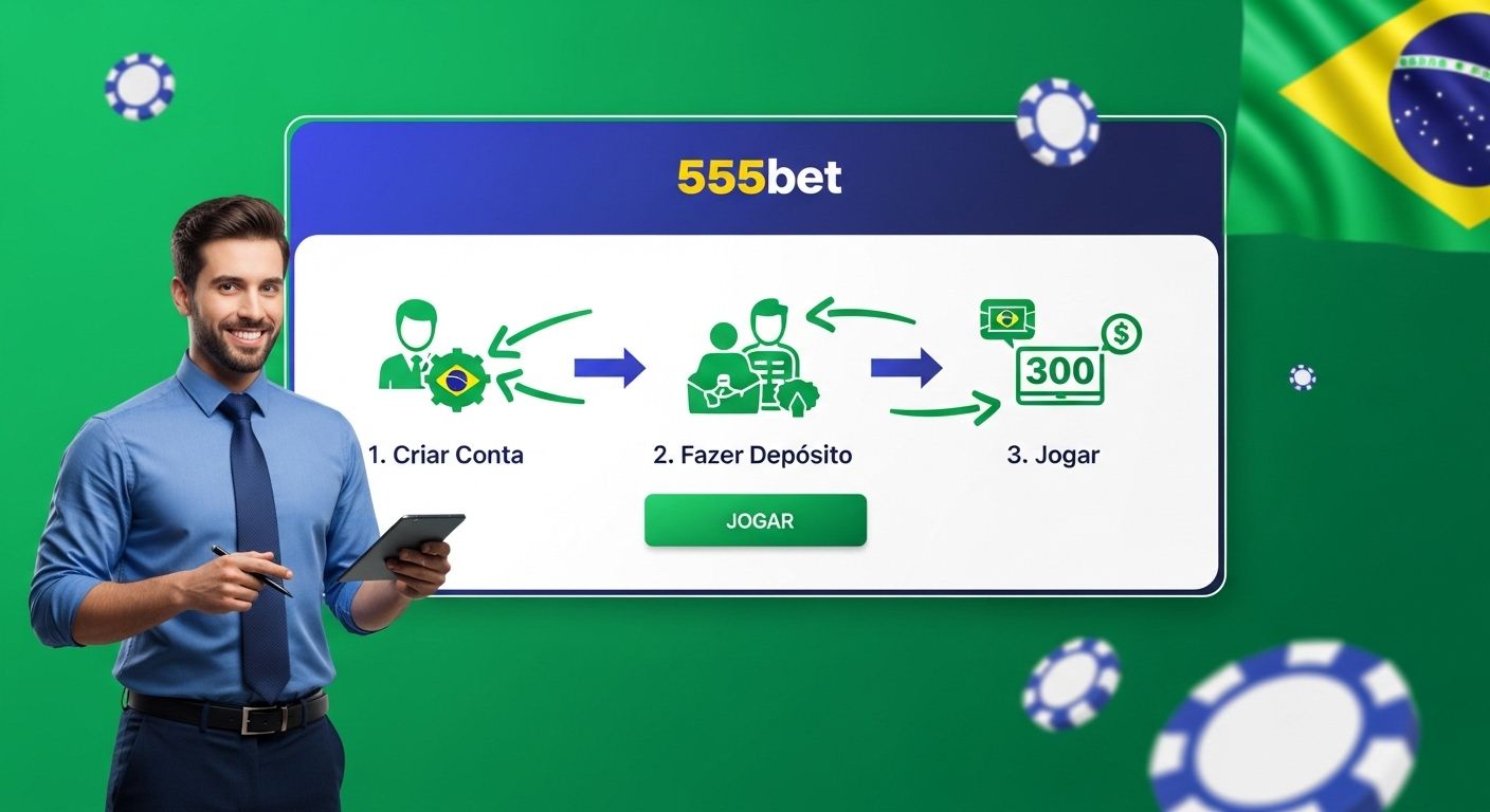 Como começar a jogar 555bet cassino online